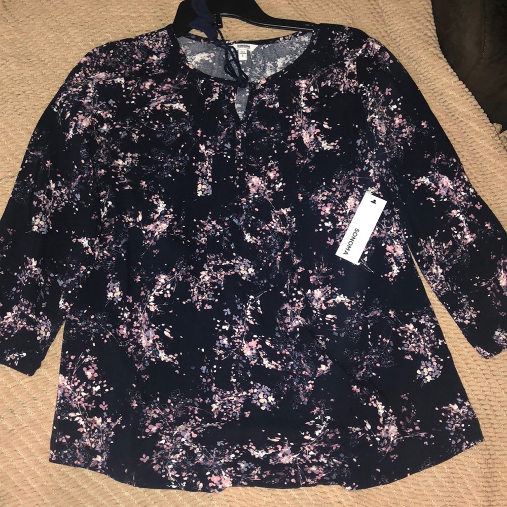 Sonoma floral top